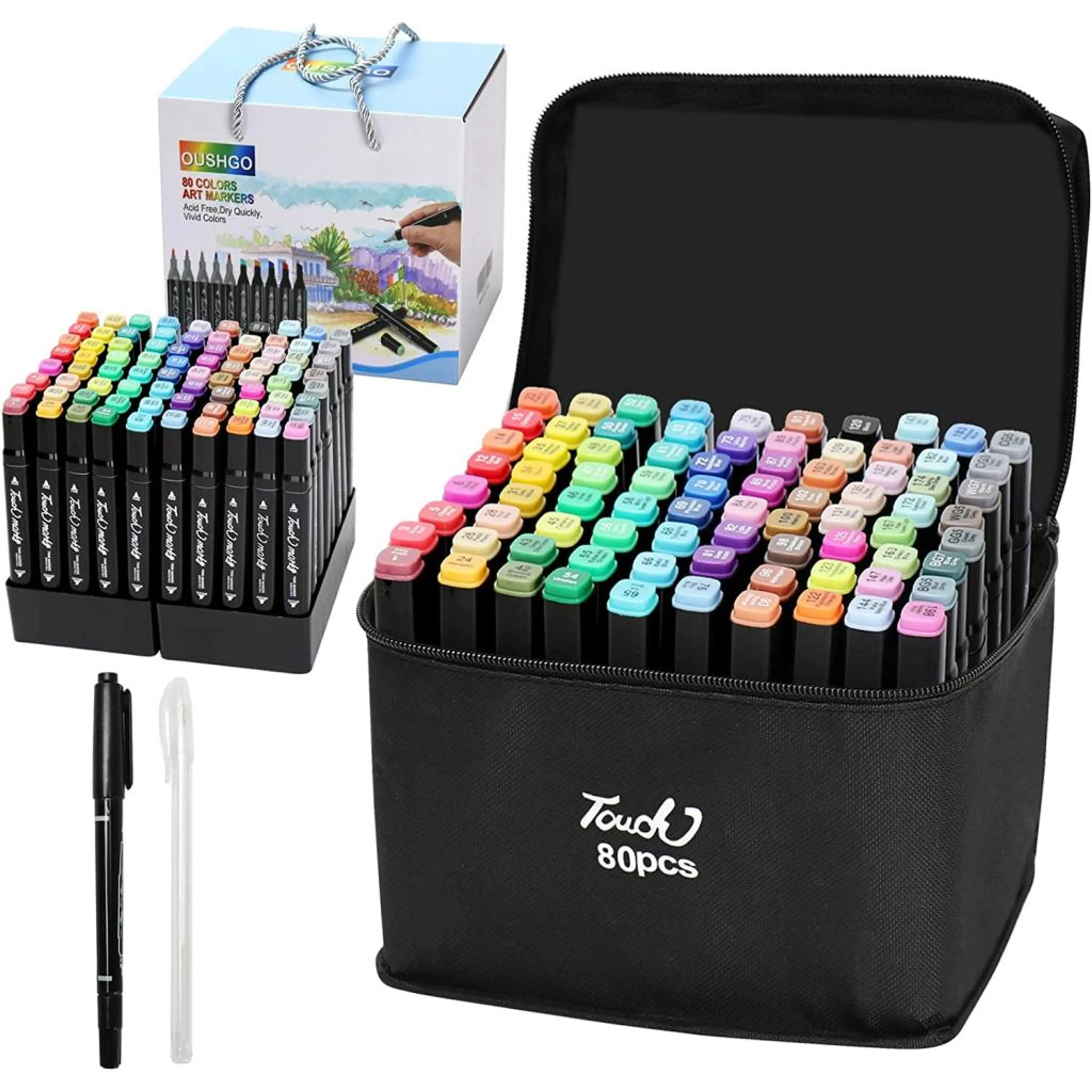 60бр. Комплект маркери Touch