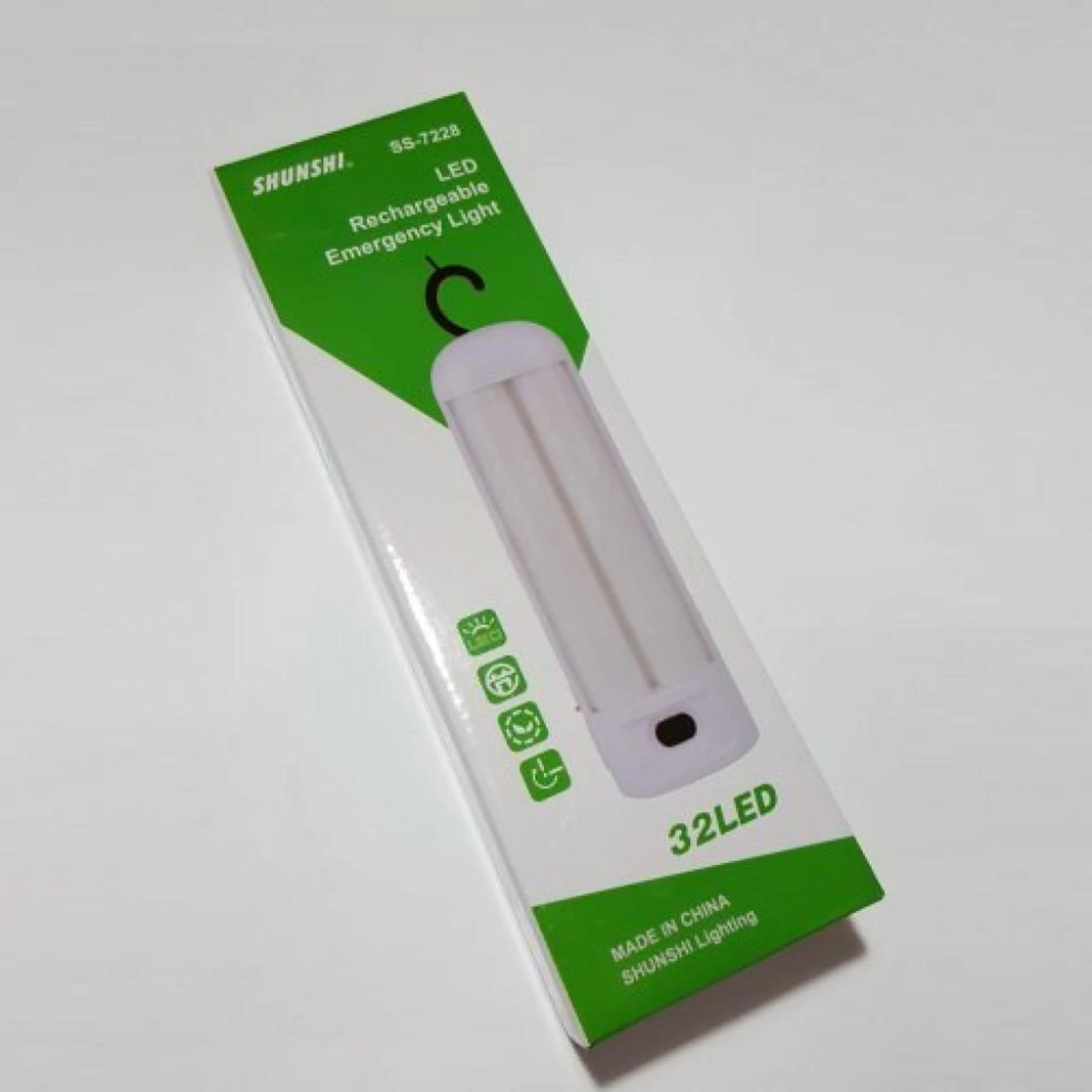 Акумулаторна аварийна светодиодна лампа Shunshi Ss-7228