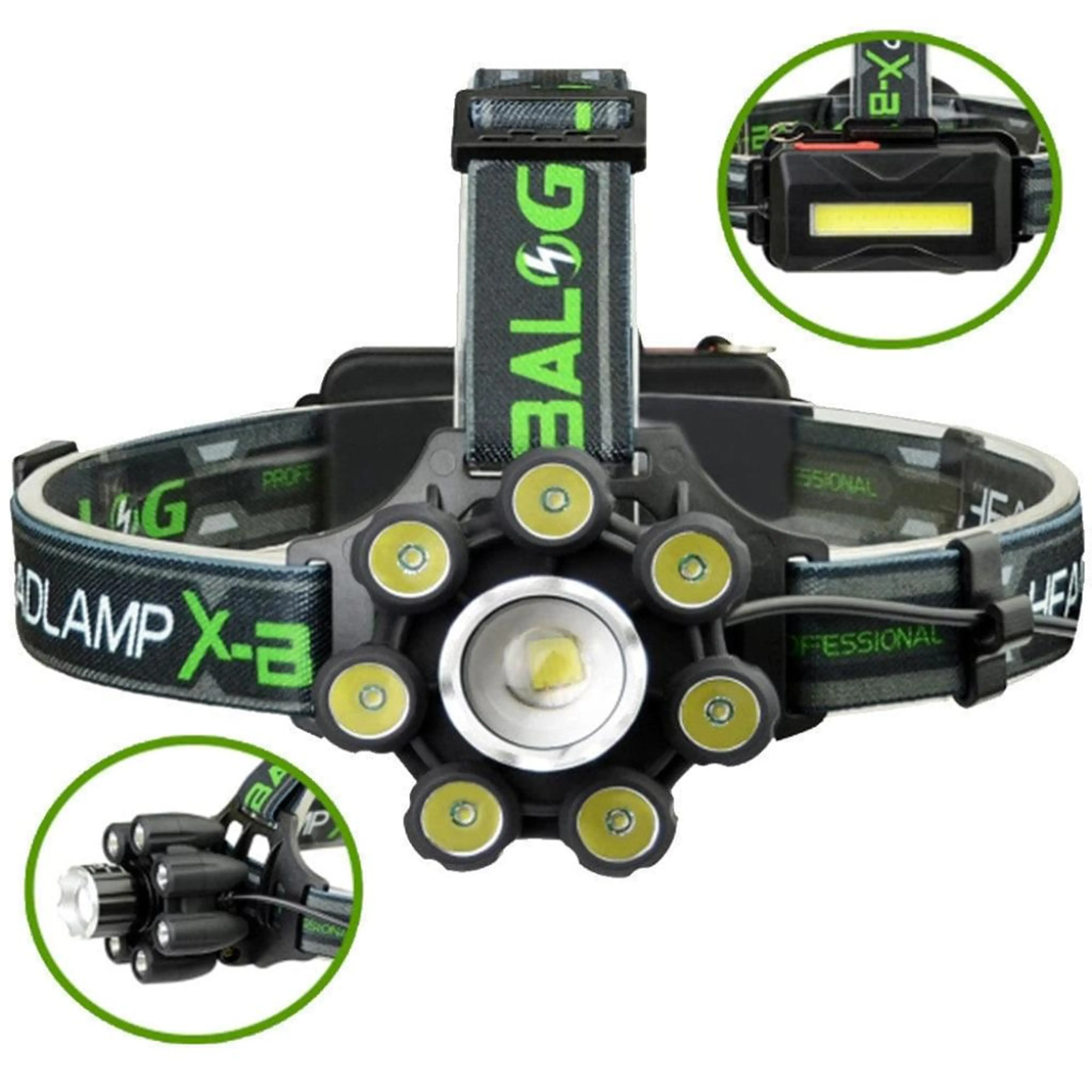 Челник CREE XML с 8 LED диода