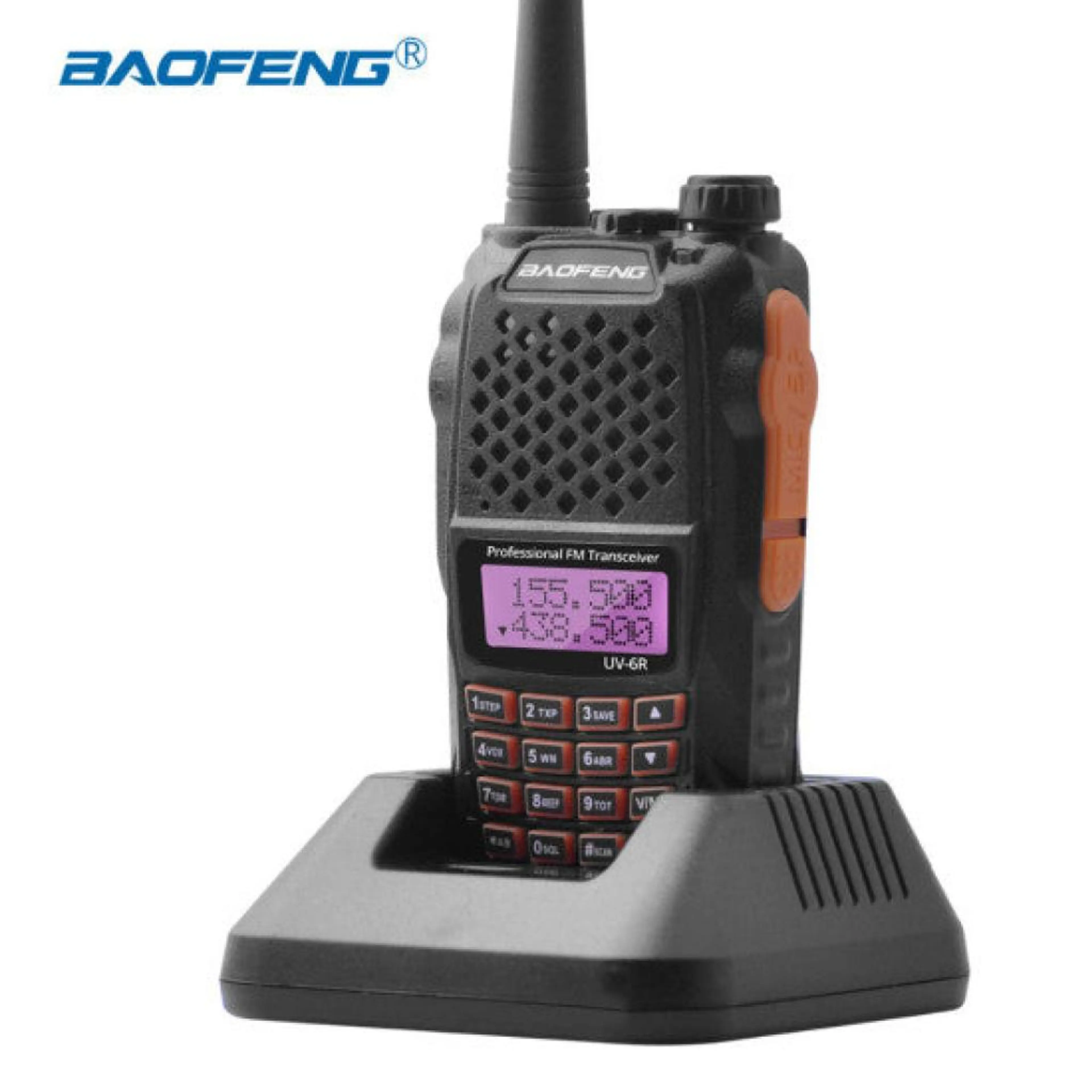 Двубандова радиостанция baofeng uv 6r, 128 канала