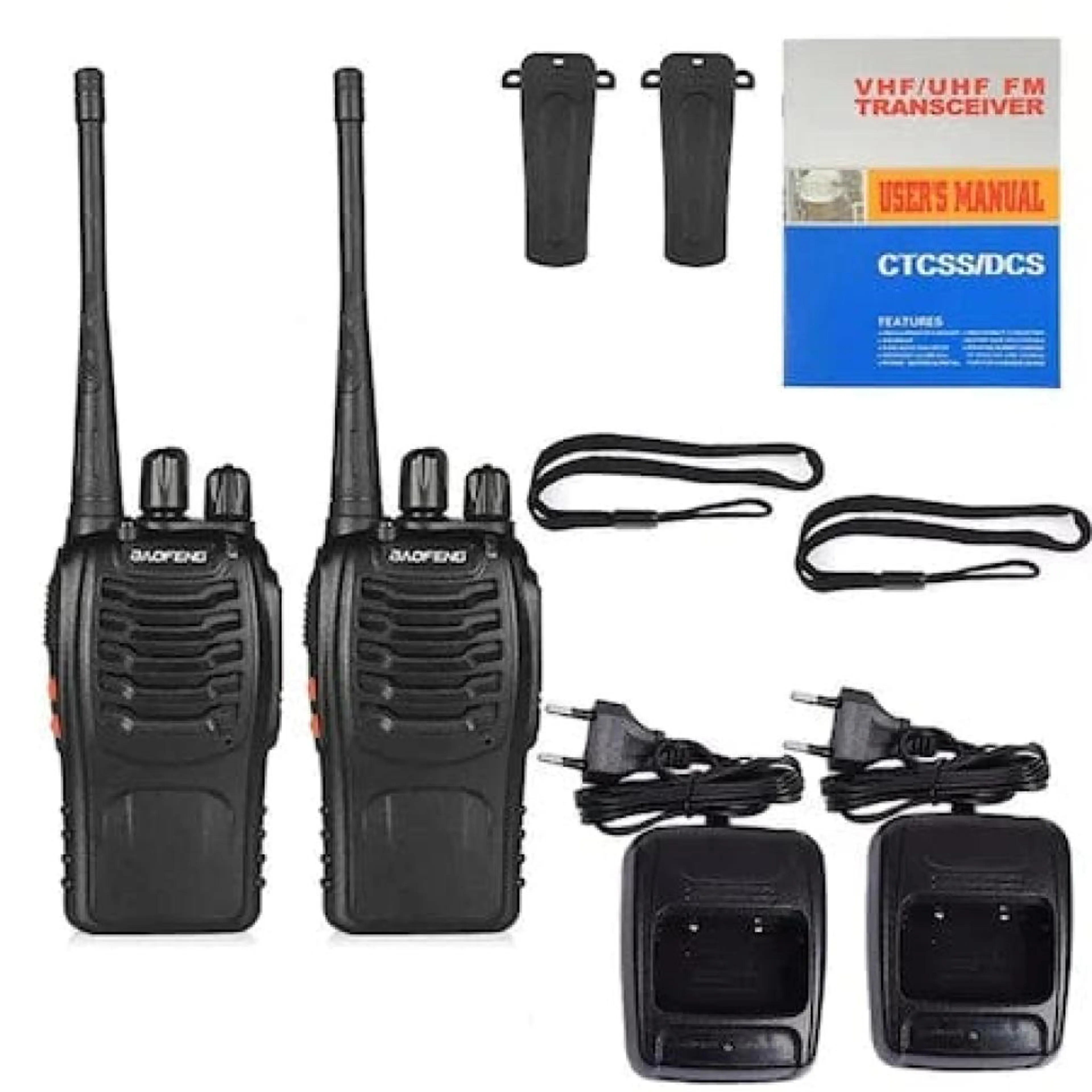 Комплект 2 броя Радиостанции Baofeng BF-888S 16 канала, 5W