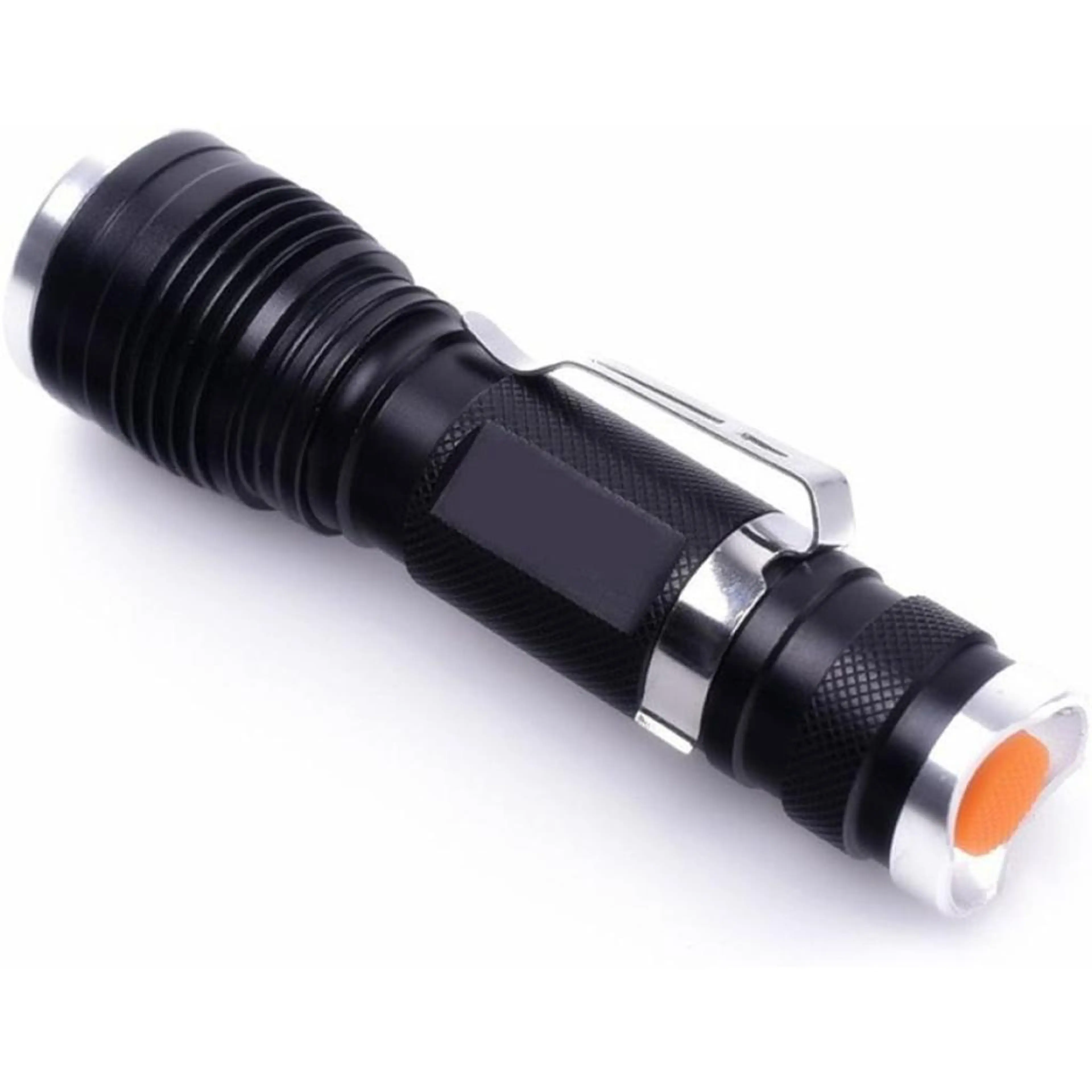 LED фенер T6 акумулаторна батерия 18650, зарядно, 3,7VDC, 3W