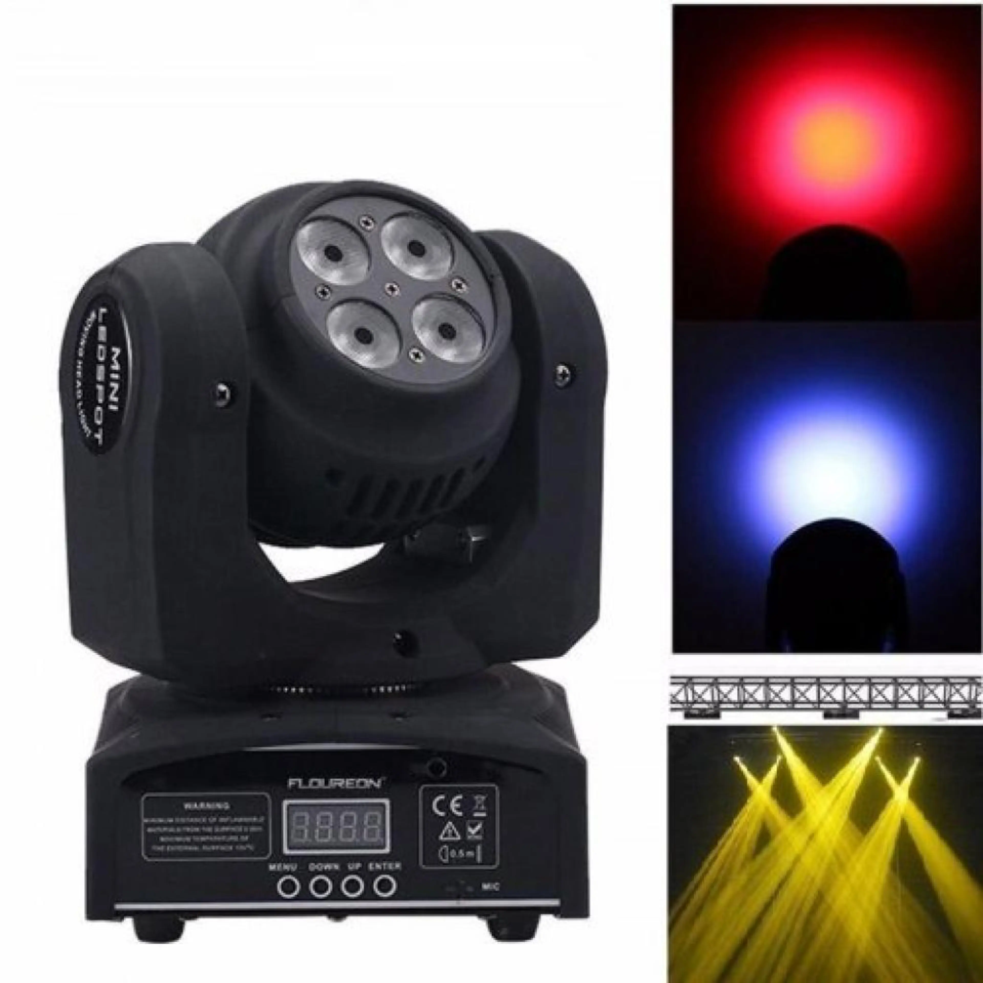 LED Spot Moving Head Par Лед Диско Ефекти Пар Движеща Глава
