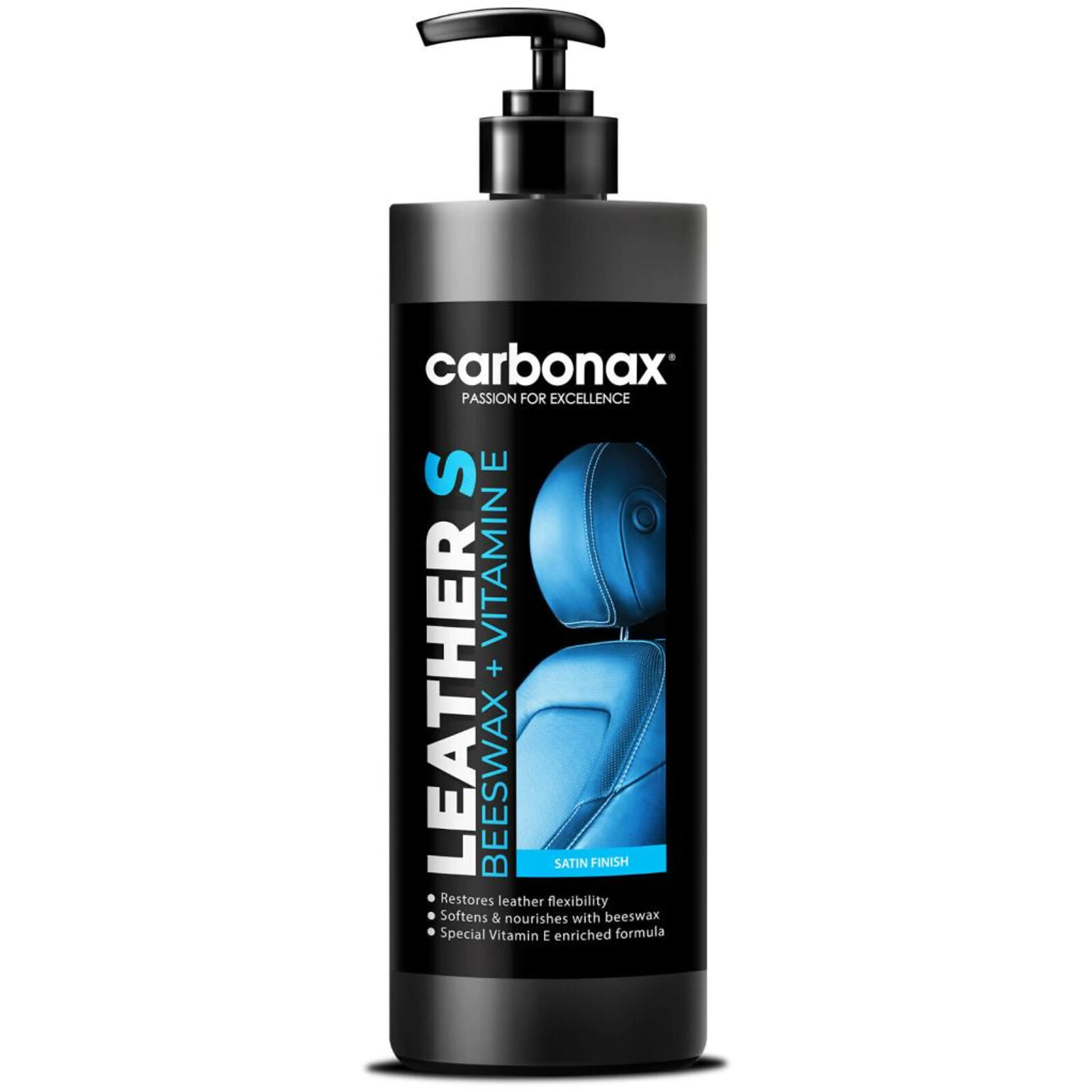 Подхранващ крем за авто кожа carbonax 500ml