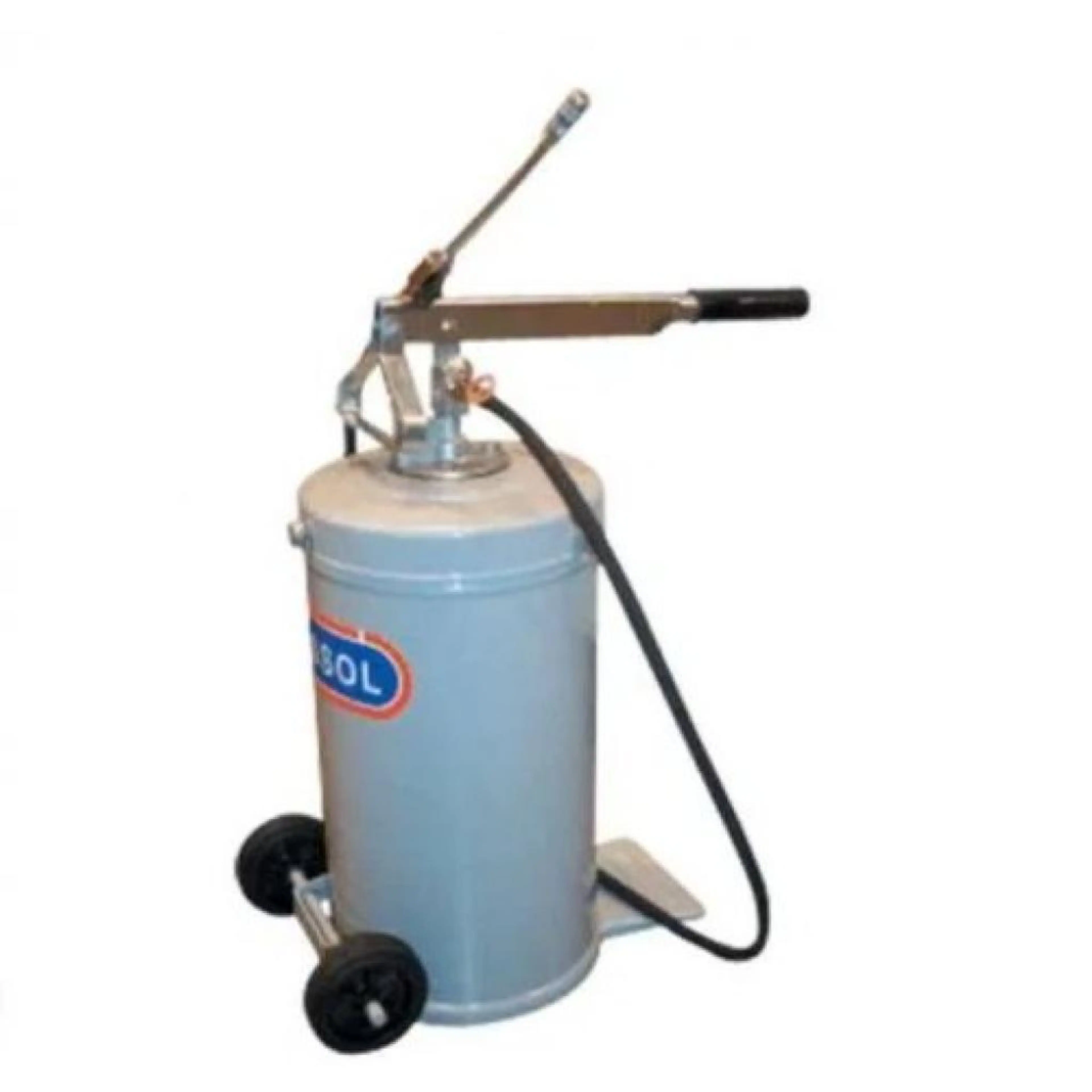 Помпа ръчна за грес 16л - мобилна Pressol