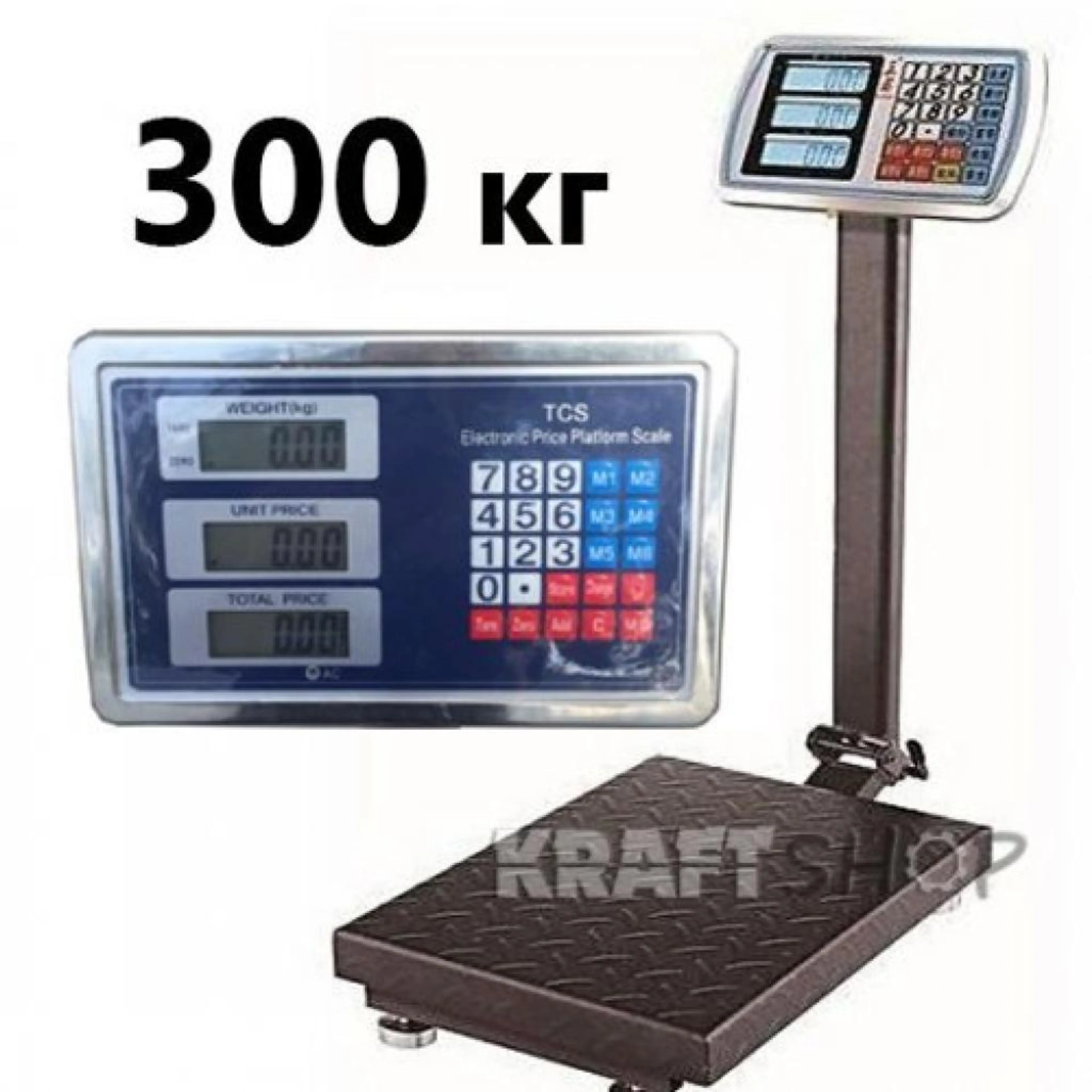 ЯПОНСКИ Платформен електронна кантар 300кг везна